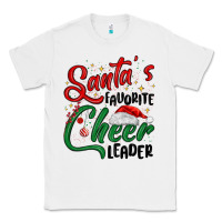 White santa s favorite cheer leader Classic Tee - MaliasSmallBusiness