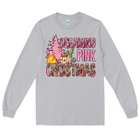 Moon Dust Dreaming Of A Pink Christmas Long Sleeve Tee - BundleAndBundleShop