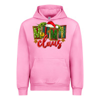 Fuchsia Pink christmas mimi claus Urban Hoodie - FaDigitalArtStudio