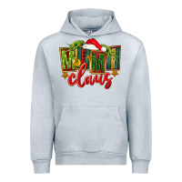 Heather Grey christmas mimi claus Urban Hoodie - FaDigitalArtStudio