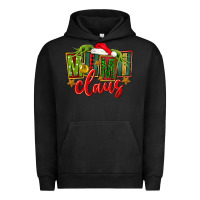 Pigment Black christmas mimi claus Urban Hoodie - FaDigitalArtStudio