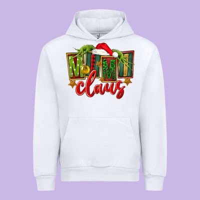 Christmas Mimi Claus Urban Hoodie Designed By Fadigitalartstudio