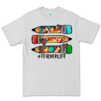 Dove Grey #teacherlife pencils Premium Tee - JahusDesignShop