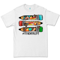 White #teacherlife pencils Premium Tee - JahusDesignShop