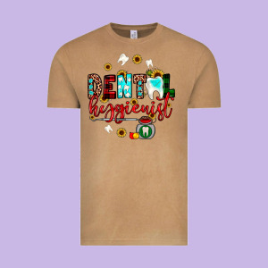 Christmas Dental Hygienist Vintage Tee Designed By Jahusdesignshop