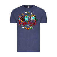 Vintage Denim Christmas dental hygienist Vintage Tee - JahusDesignShop