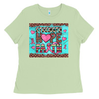 Matcha strength hope faith Ladies Tee - JahusDesignShop