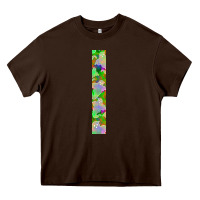 Chocolate Brown Halloween Key Fob Heavy Core Tee - BundleAndBundleShop