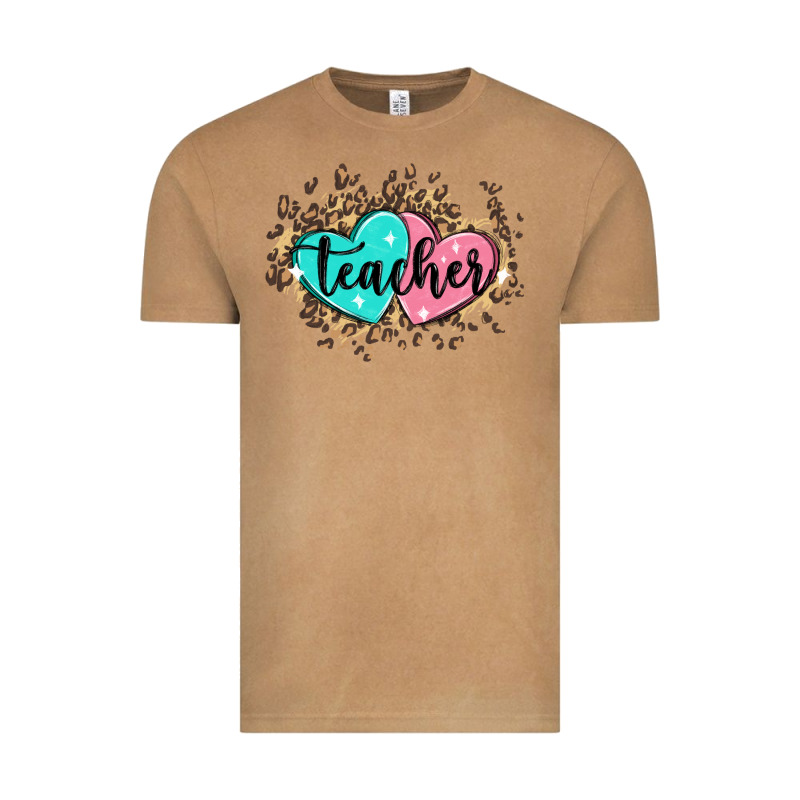 Heart Teacher Vintage Tee by MaliasSmallBusiness | Teevron