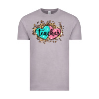 Vintage Zinc heart teacher Vintage Tee - MaliasSmallBusiness