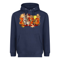 Navy chinese new year 2023 rabbit year Heavyweight Hoodie - CowGirlArtShop