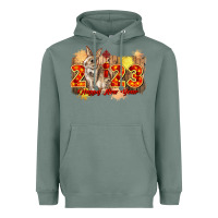 Sage chinese new year 2023 rabbit year Heavyweight Hoodie - CowGirlArtShop