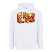 White chinese new year 2023 rabbit year Heavyweight Hoodie - CowGirlArtShop