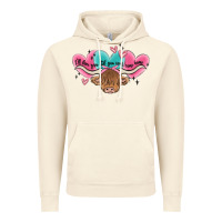 Vintage Artic western cow and heart Vintage Hoodie - MaliasSmallBusiness