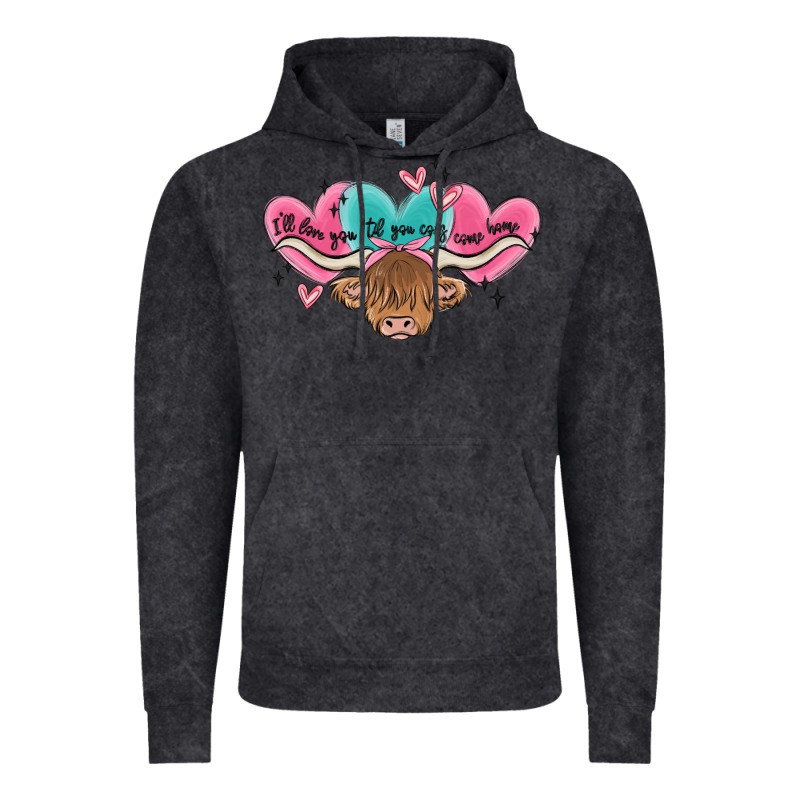 Western Cow And Heart Vintage Hoodie by MaliasSmallBusiness | Teevron