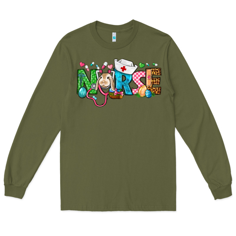Easter Nurse Long Sleeve Tee by BundleAndBundleShop | Teevron