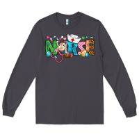 Smoke Easter Nurse Long Sleeve Tee - BundleAndBundleShop