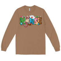 Toasted Coconut Easter Nurse Long Sleeve Tee - BundleAndBundleShop
