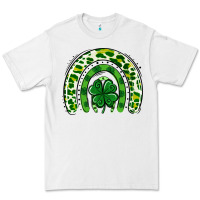 White St Patrick Rainbow Premium Tee - Jasminsmagicworld