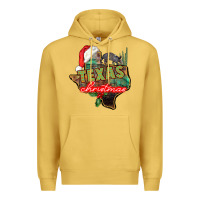 Antique Gold texas christmas Premium Hoodie - CowGirlArtShop
