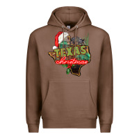 Chestnut texas christmas Premium Hoodie - CowGirlArtShop