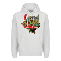 Dove Grey texas christmas Premium Hoodie - CowGirlArtShop