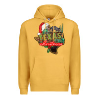 Mustard texas christmas Premium Hoodie - CowGirlArtShop