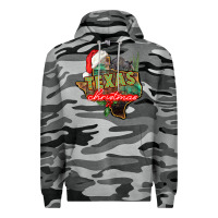 Slate Camo texas christmas Premium Hoodie - CowGirlArtShop