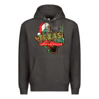 Smoke texas christmas Premium Hoodie - CowGirlArtShop