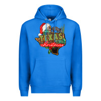 True Royal texas christmas Premium Hoodie - CowGirlArtShop