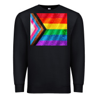 Black Pride flag Premium Sweatshirt - CowGirlArtShop