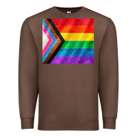 Chestnut Pride flag Premium Sweatshirt - CowGirlArtShop