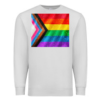 Dove Grey Pride flag Premium Sweatshirt - CowGirlArtShop