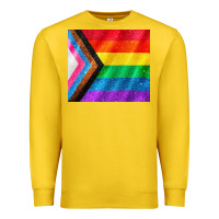 Lemon Pride flag Premium Sweatshirt - CowGirlArtShop
