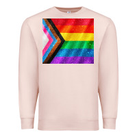 Pale Pink Pride flag Premium Sweatshirt - CowGirlArtShop
