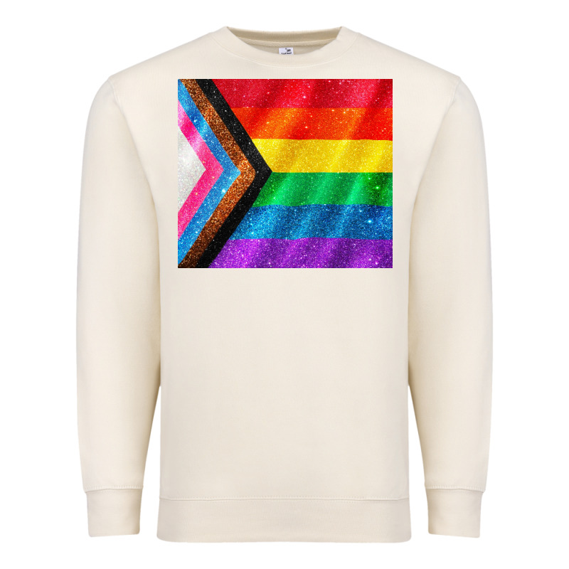 Pride Flag Premium Sweatshirt by CowGirlArtShop | Teevron