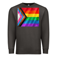 Smoke Pride flag Premium Sweatshirt - CowGirlArtShop