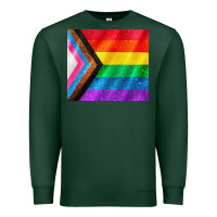 Sports Green Pride flag Premium Sweatshirt - CowGirlArtShop