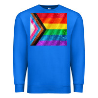 True Royal Pride flag Premium Sweatshirt - CowGirlArtShop