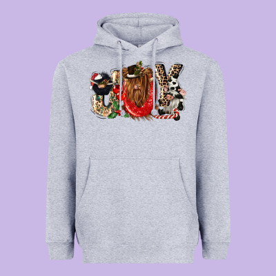 Joy Heavyweight Hoodie Designed By Cowgirlartshop
