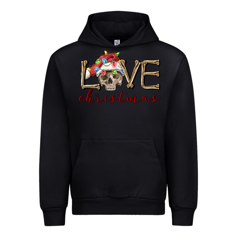 Skull Love Christmas Urban Hoodie by FaDigitalArtStudio | Teevron
