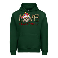 Forest Green skull love christmas Urban Hoodie - FaDigitalArtStudio