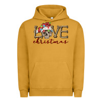 Pigment Peanut Butter skull love christmas Urban Hoodie - FaDigitalArtStudio
