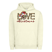 Pigment Pistachio skull love christmas Urban Hoodie - FaDigitalArtStudio