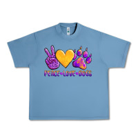 Peace Love Dogs Urban Heavy Tee | Teevron