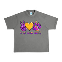 Tornado peace love dogs Urban Heavy Tee - AdoDesignShop