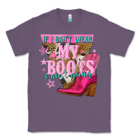 Lavender if i cant wear my boots i aint going Classic Tee - NancyCooperArtShop