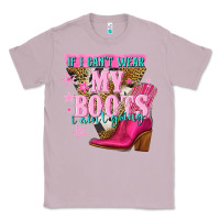 Lilac if i cant wear my boots i aint going Classic Tee - NancyCooperArtShop