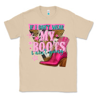 Mushroom if i cant wear my boots i aint going Classic Tee - NancyCooperArtShop