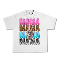 Lunar Rock mama skeleton peace leopard pattern Urban Heavy Tee - NancyCooperArtShop
